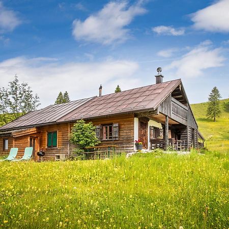 Schnaitstadl-Alm Selbstversorgerhuette Krispl Buitenkant foto